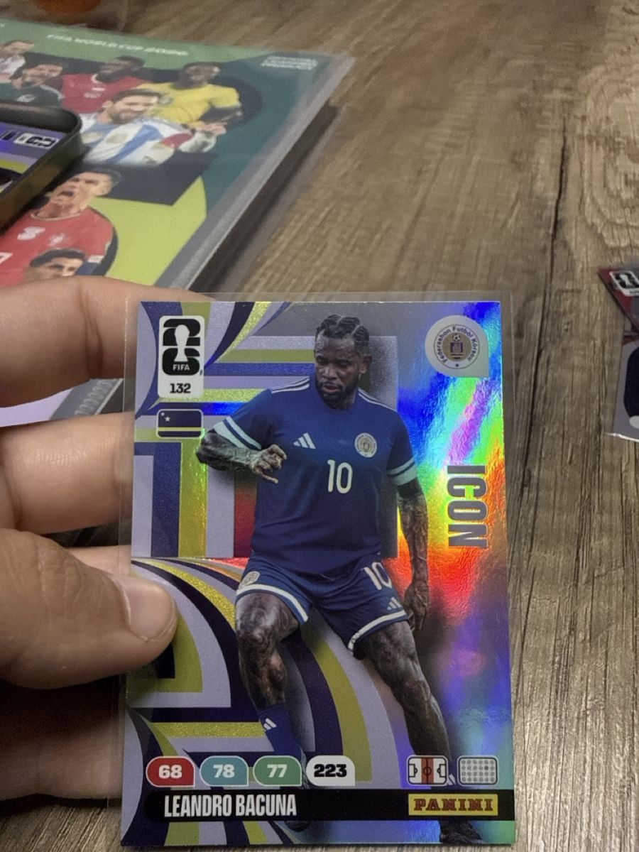 Panini Carte collezionabili: FIFA World Cup Panini Card LEANDRO BACUNA ICON  – Nuovo (secondo la descrizione) da Matten b. Interl venduto da roc_292h