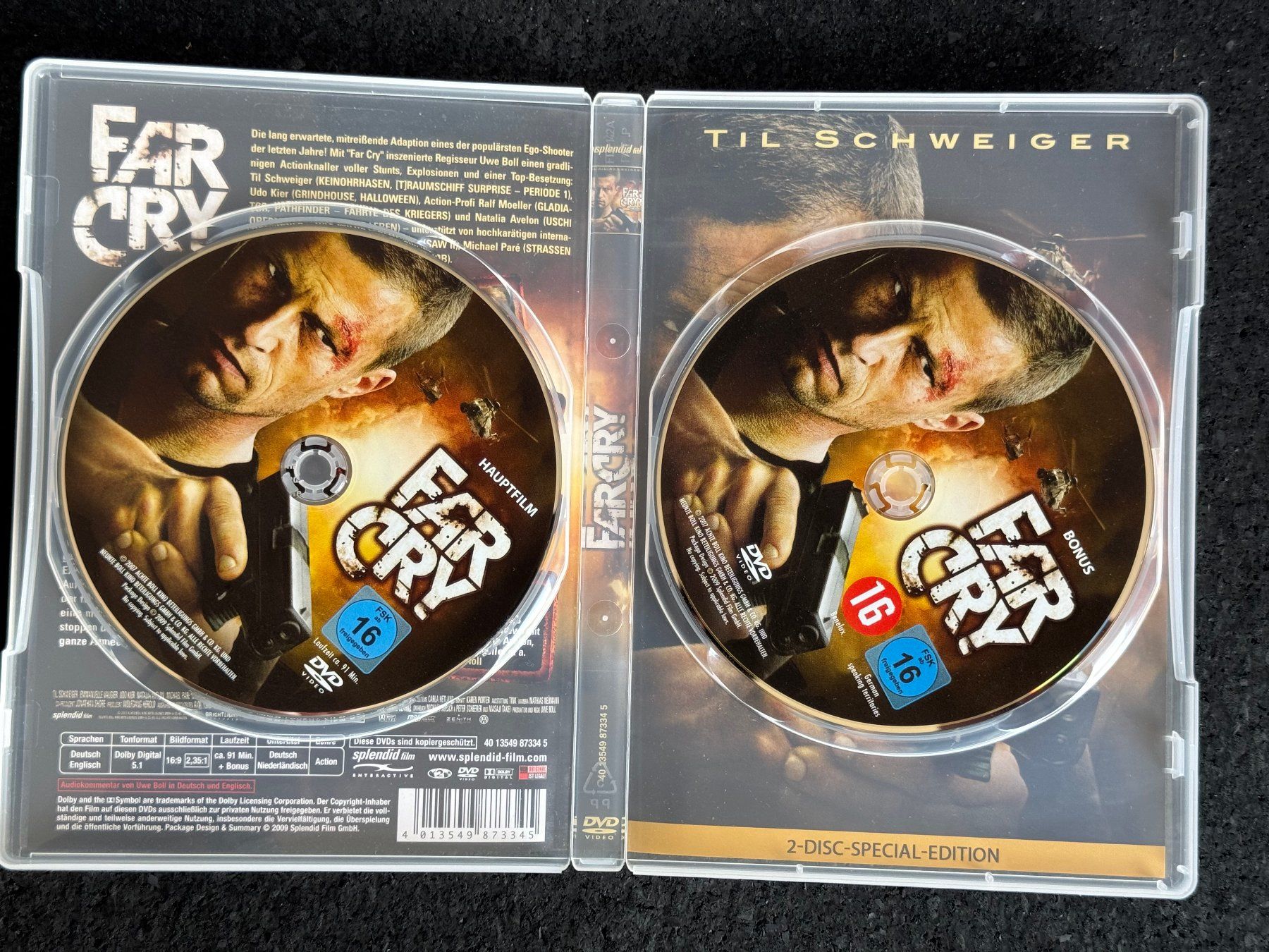 Tutti i DVDs: FAR CRY 2 Disc Special Edition DVD DE/EN uncut Til Schweiger – Usato da Fribourg venduto da tschjoly 4