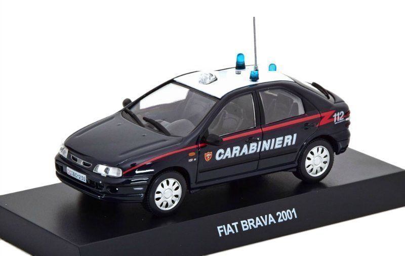 Fiat Modellini d'auto: Fiat Brava (2001) Carabinieri – Nuovo e nell'imballaggio originale da Flawil venduto da Imperiosud