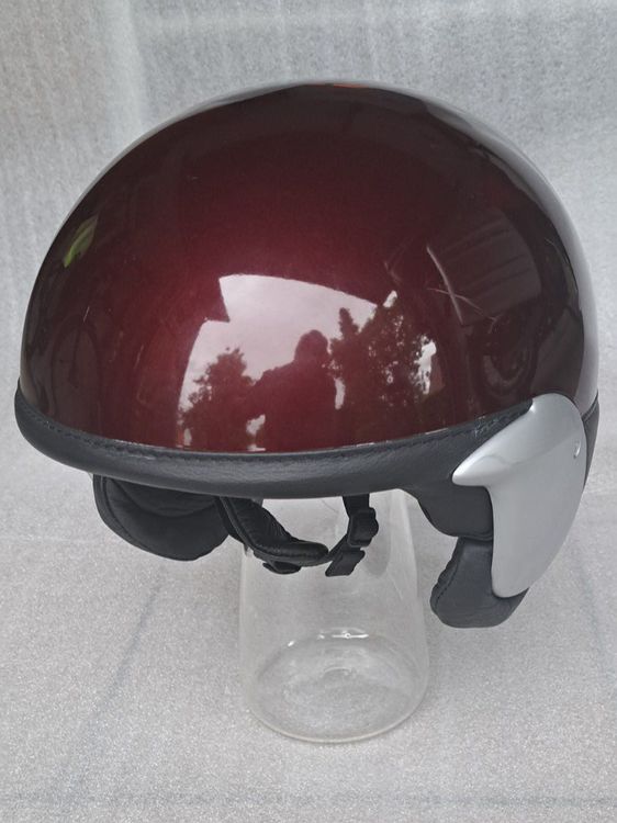BMW-Cruiser Helm – retro-Helm, Bordeaux-Rot – Grösse 58 (Gebraucht) in ...