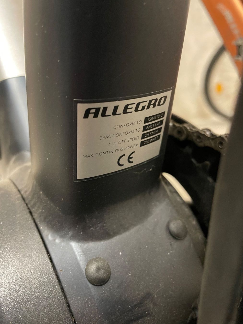 Biciclette: Herren E-Bike Allegro 25km – Usato da Frauenfeld venduto da ARTJ49 3