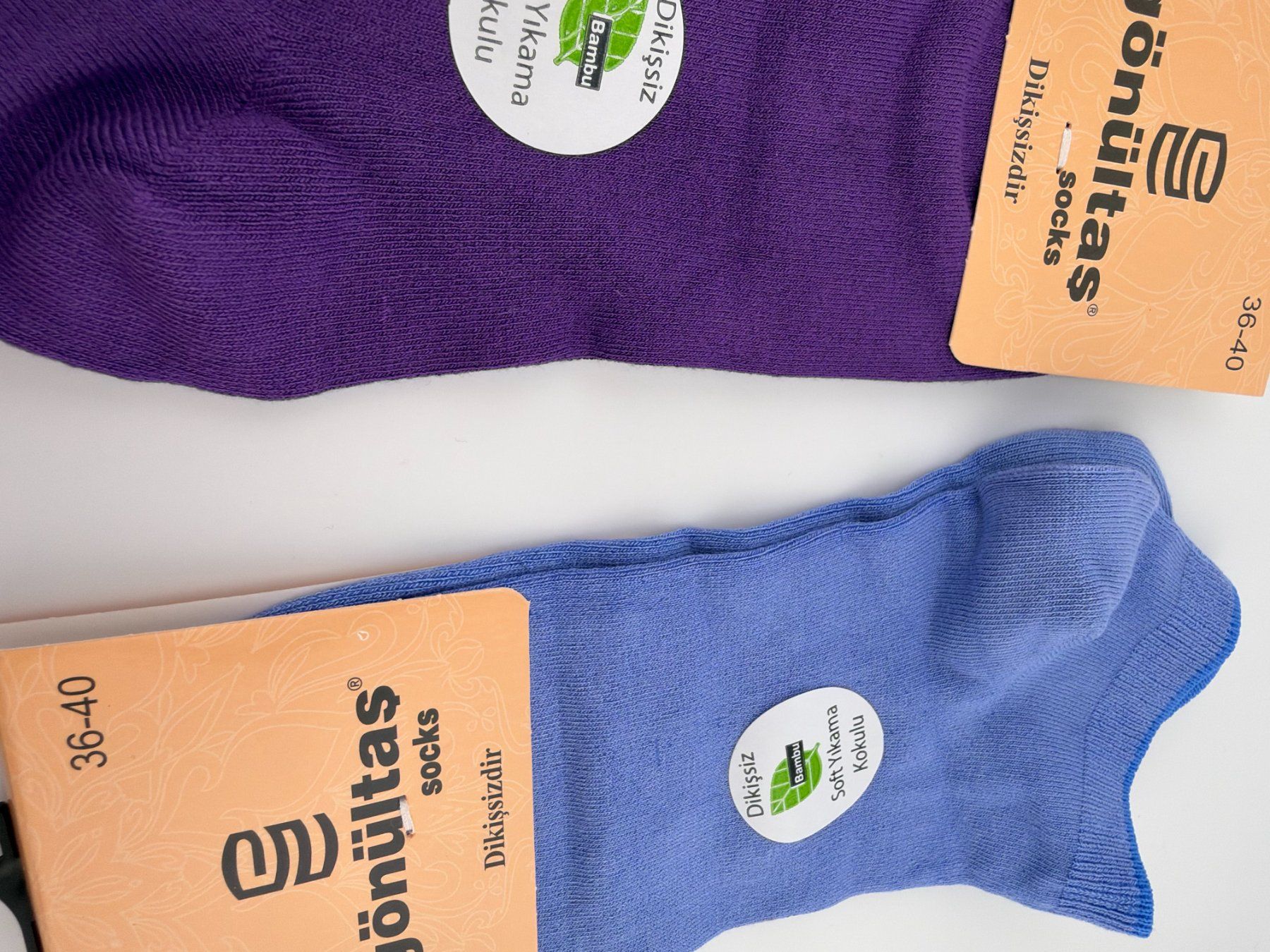 Calze: Socken, Bambus, Gr. 36-40, 2 Stück – Nuovo e nell'imballaggio originale da Riehen venduto da edu_92w7 4