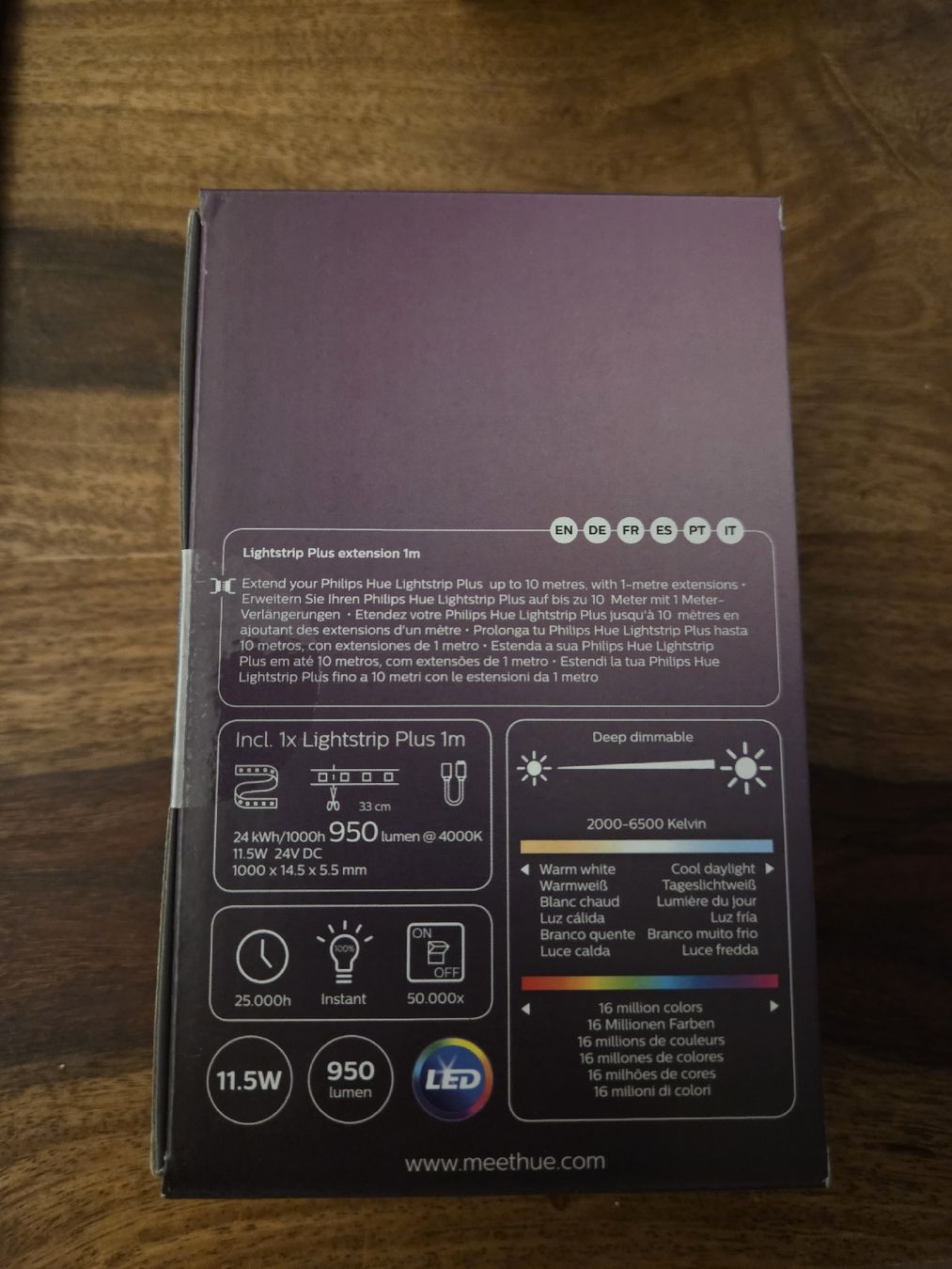 Philips Lichterketten & Leisten: Philips Hue Lightstrip Plus Extension 1m – Neu und originalverpackt aus Bonstetten von vol_xq9b 1