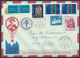 1969, Ballonflugbrief