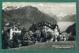 Seelisberg, Hotel Bellevue, 1953, gelaufen