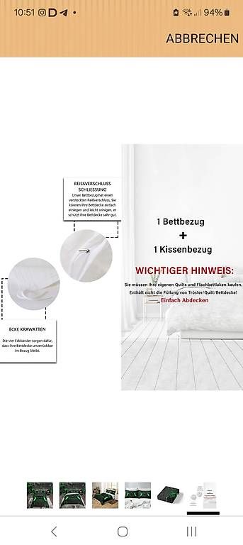 Biancheria da letto: Bettwäsche zum Wenden – Usato da Geuensee venduto da Itingen1 2