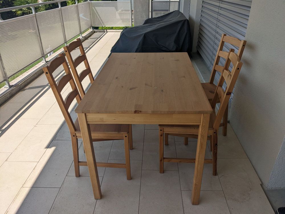 IKEA JOKKMOKK Tisch und 4 Stühle Kaufen auf Ricardo