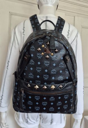 Original MCM Rucksack mit Nieten