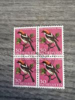 Marken Pro Juventute 1968 4er Block Zustand gut