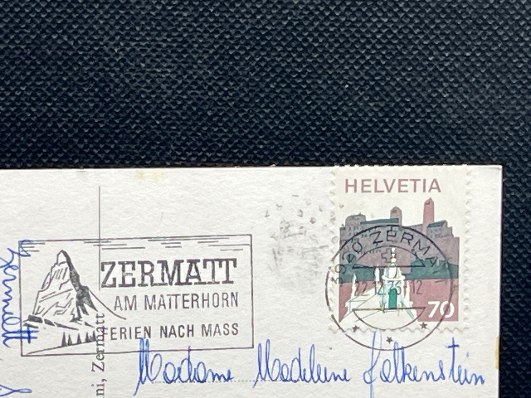 Cartes postales: Zermatt mit Matterhorn – D'occasion à Widnau par Brusi9 1