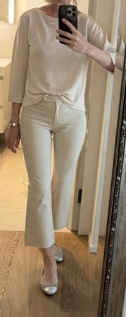 S Max Mara Hose Stone Gr. 34 neu elegant 7/8