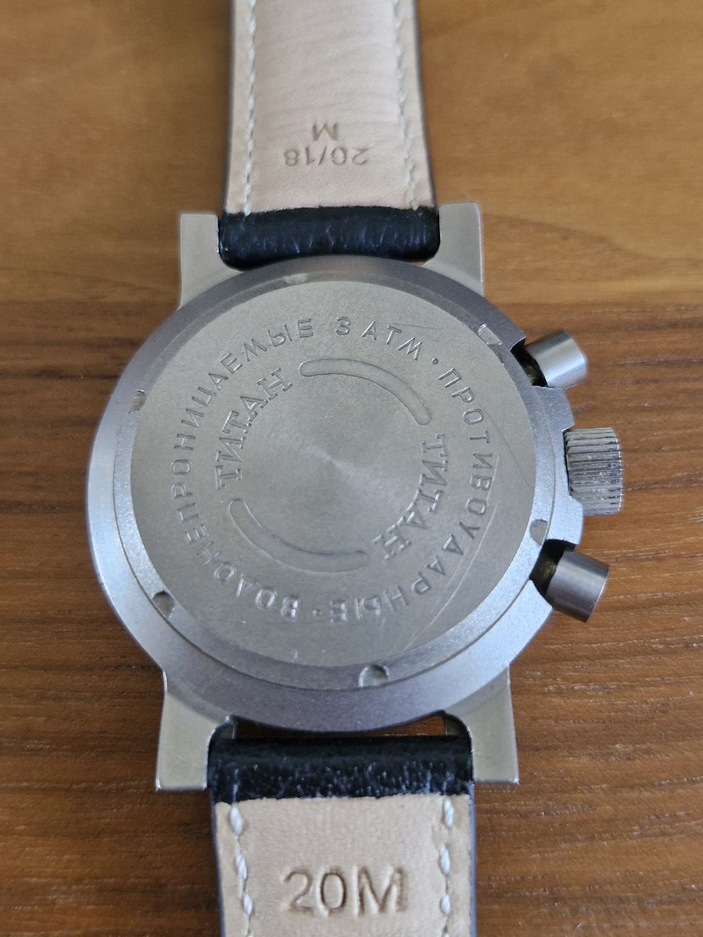 Poljot Orologi: Recyclete SS-18 Atomrakete! Poljot Sturmanskie Chrono – Usato da Birrhard venduto da Marki-Mark 5