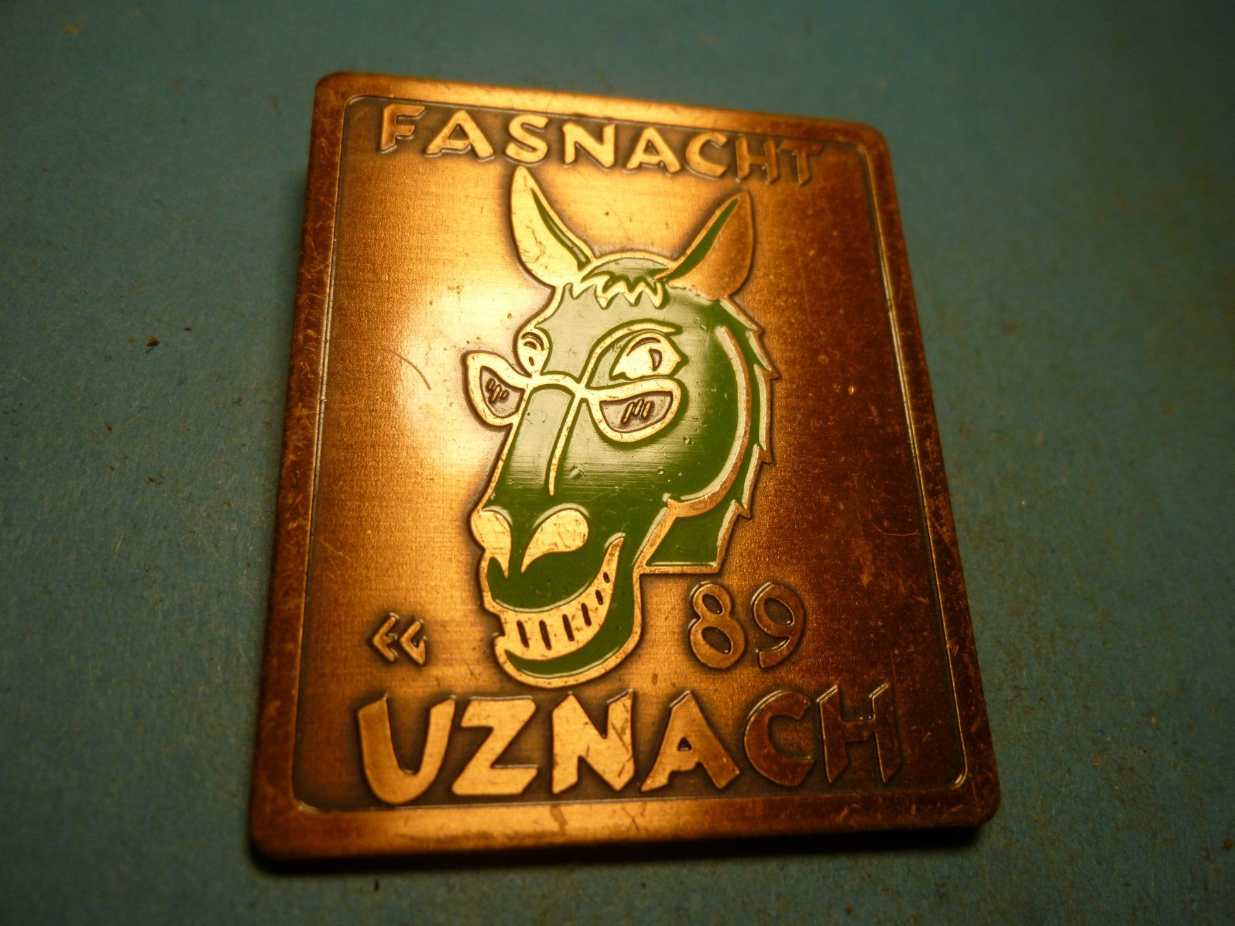 Plaketten & Abzeichen: UZNACH  1989 SILBER – Gebraucht aus Ried (Muotathal) von Mandarin02