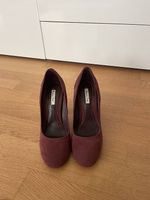 Neue Massimo Dutti Pumps in Grösse 39 in Bordeaux