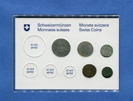 (816) Münzsatz 1875 Silber kompl ohne 10 RP