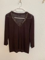 Luisa Cerano Shirt Oberteil dunkelbraun Gr. S