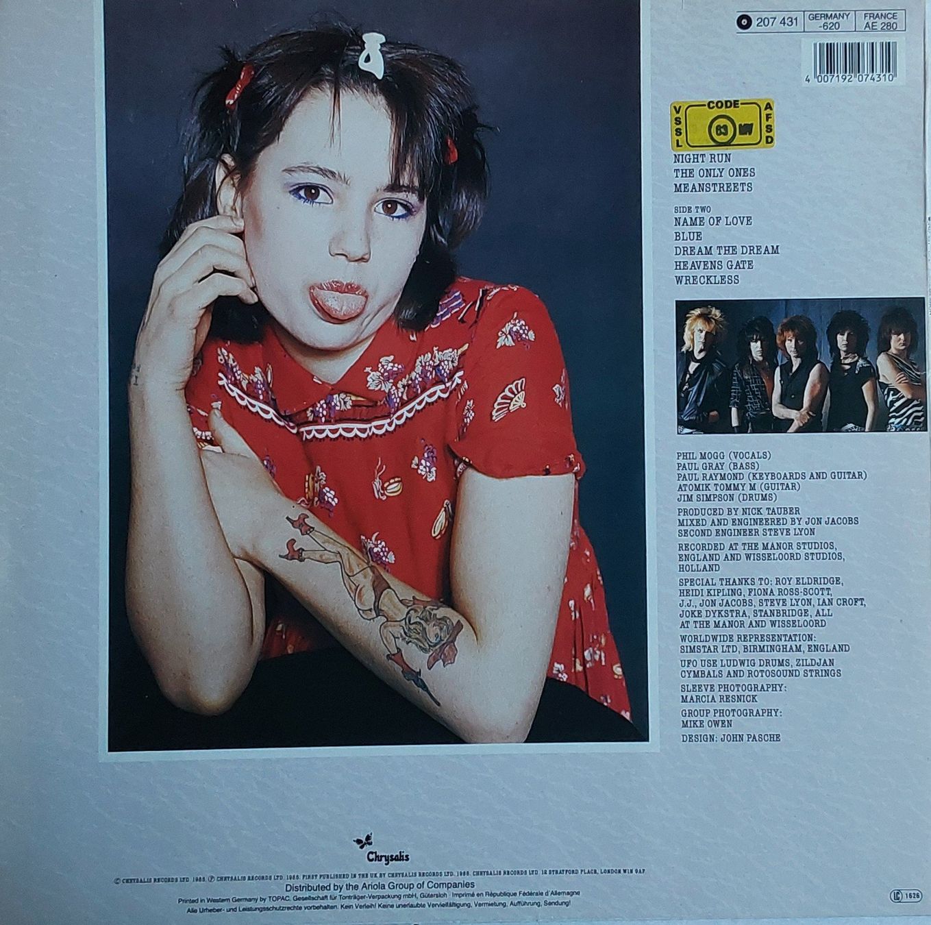 Vinyles: Vinyl LP - UFO - Misdemeanor - 1985 – D'occasion à Villeret par Fil11 1