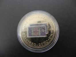 Medaille 150 Jahre Franken 2000 - 1000 Franken 1950