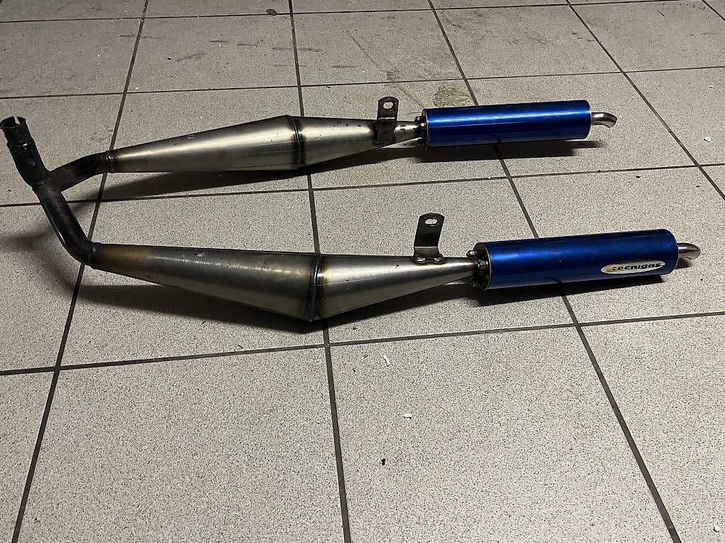 Sistemi di scarico: Espansione doppio scarico Piaggio ciao – Usato da Lodrino venduto da Jade80 1