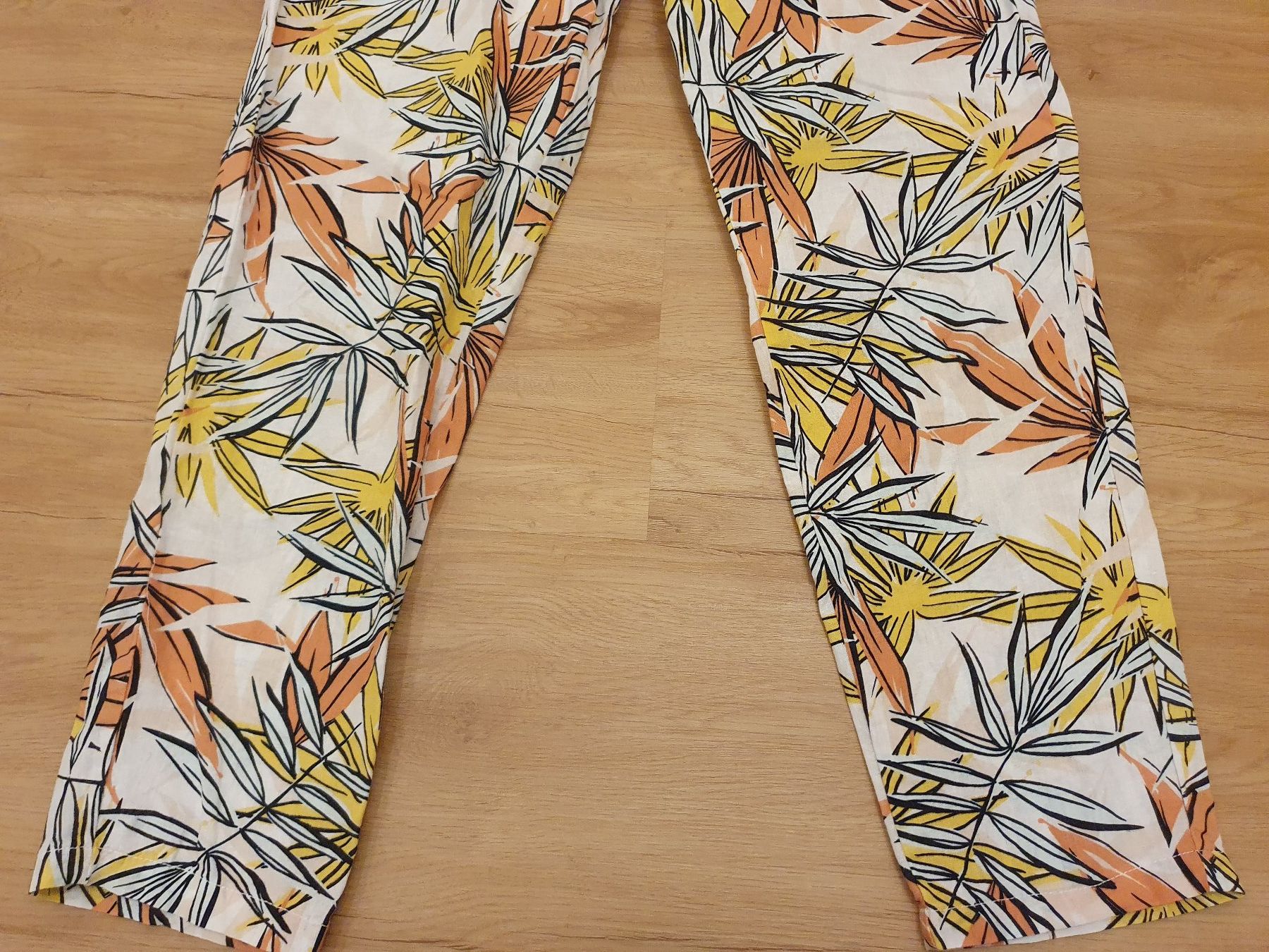 Pantaloni: Dünne Sommerhose, Leinen Baumwolle, Gr. 42 – Nuovo (secondo la descrizione) da Heinrichswil venduto da sabi2809 3