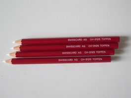 4 neue Jass-Kreide-Stifte (dick, sind vergriffen!) L ca.17cm