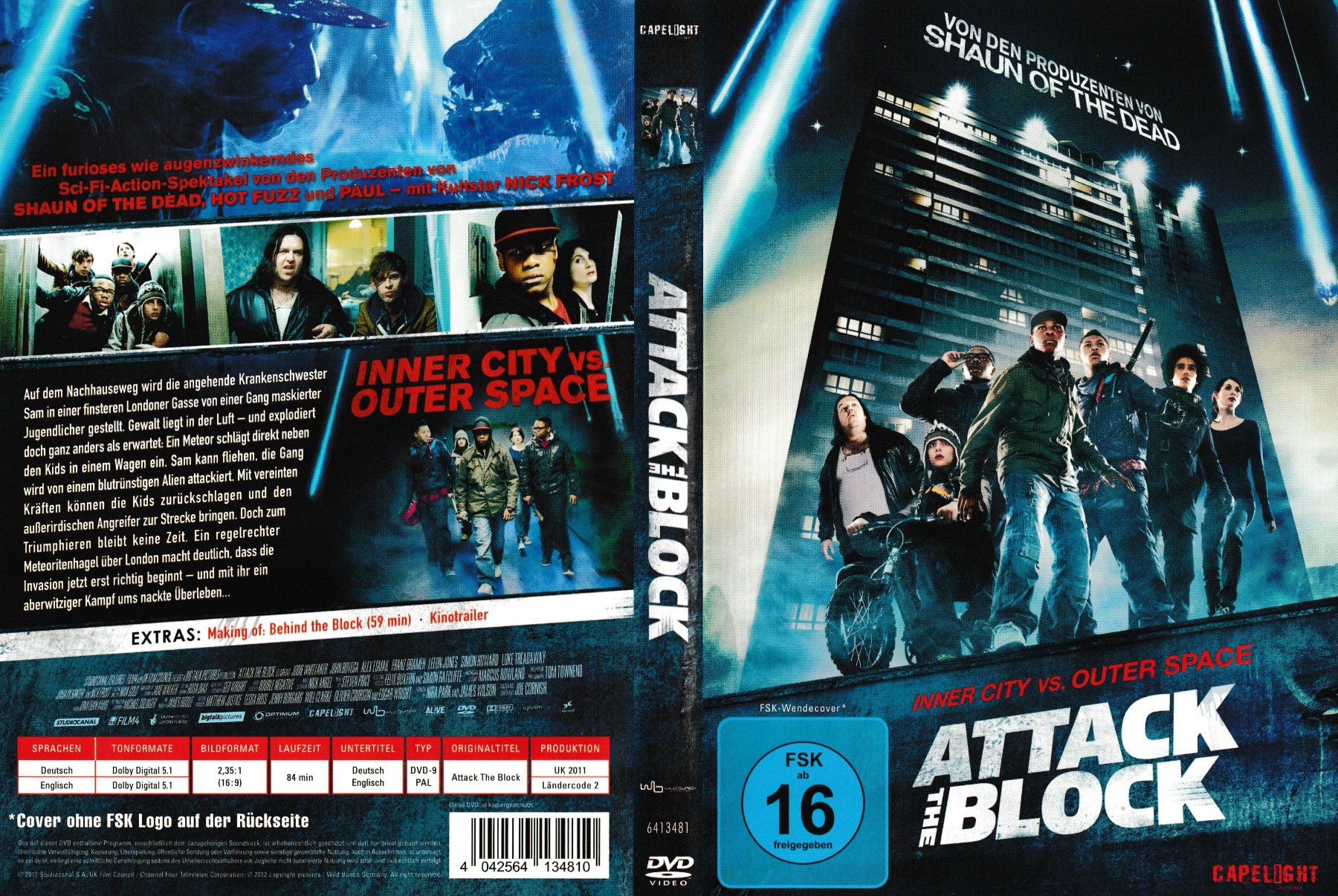 Tutti i DVDs: DVD - Attack the Block – Usato da Langnau am Albis venduto da MediaRescuerKeLoX