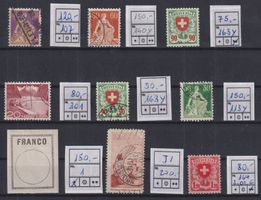 A5) Interessante Lot Gute Werte, sehe Scan,  SBK  1.000.--