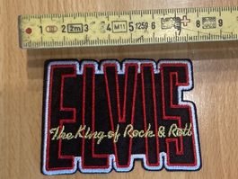Elvis Presley Patch Aufnäher Sticker Metal Rock Band