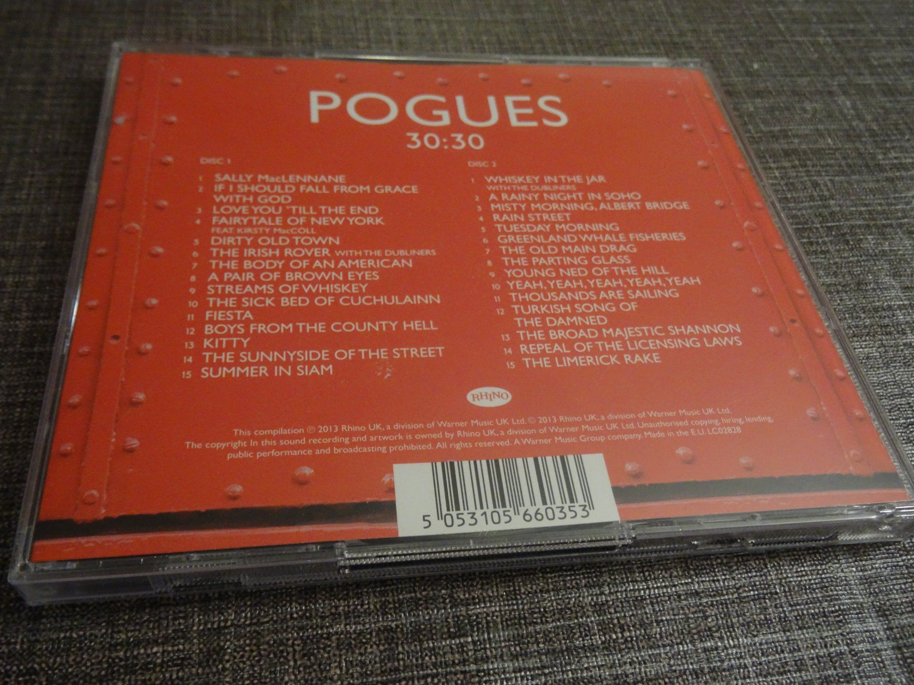 CD: POGUES 30:30 The Essential Collection 2CD – Usato da Olten venduto da Disc-Ausverkauf 1