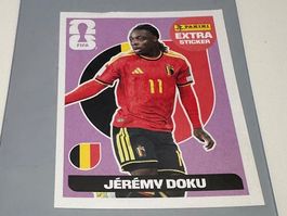 Panini Extra Sticker BEL Jeremy Doku