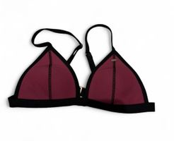 Schicker Bikini Top Bordeauxrot Gr. S neuwertig Sommer