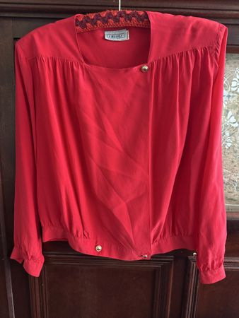 I Blues Vintage Bluse 100% Seide