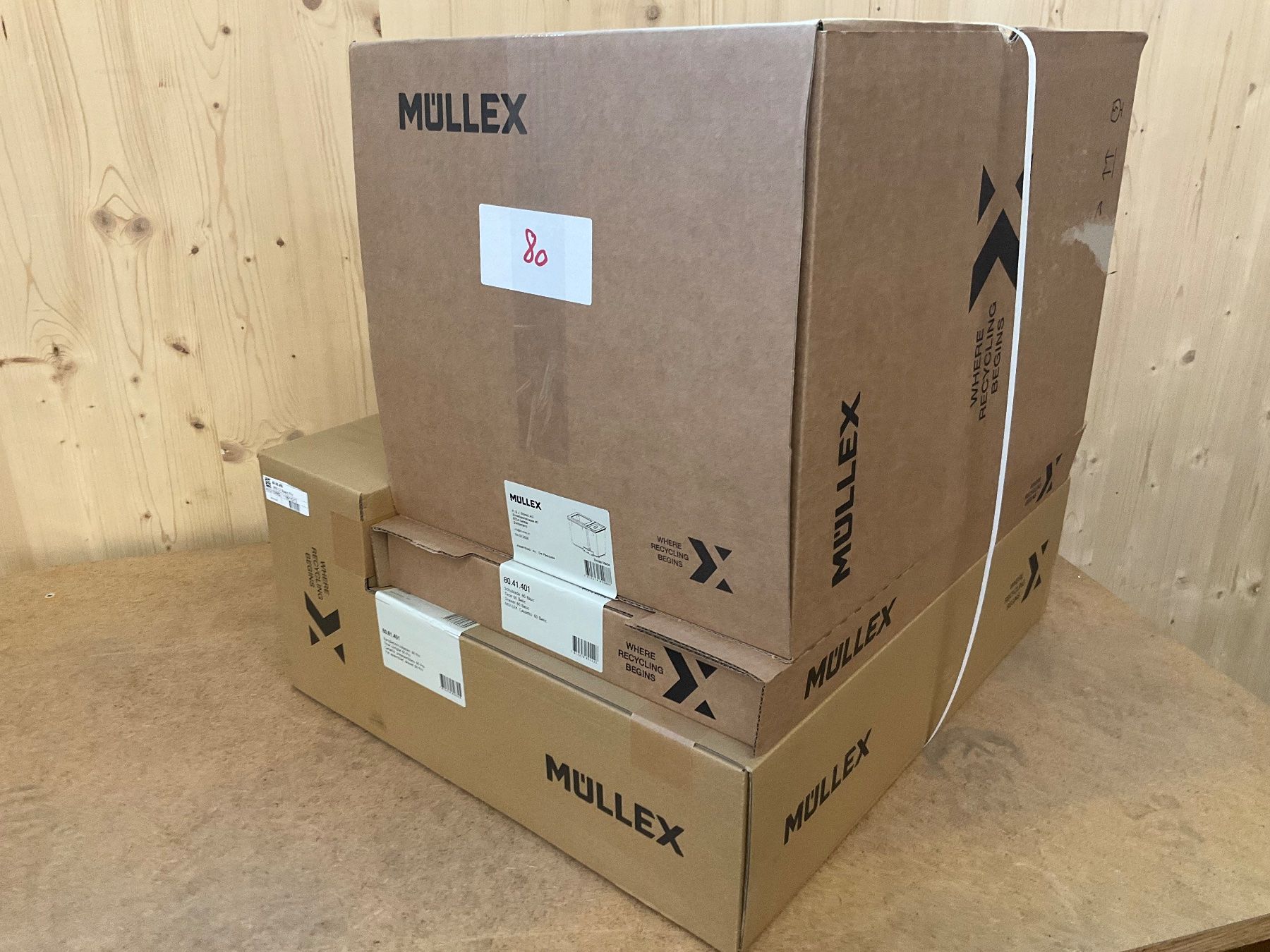 Müllex Poubelles: 080 Müllex Abfallsystem X60 L7 Basic Pro – Neuf (Voir description) à Derendingen par Meisterstuecke 8