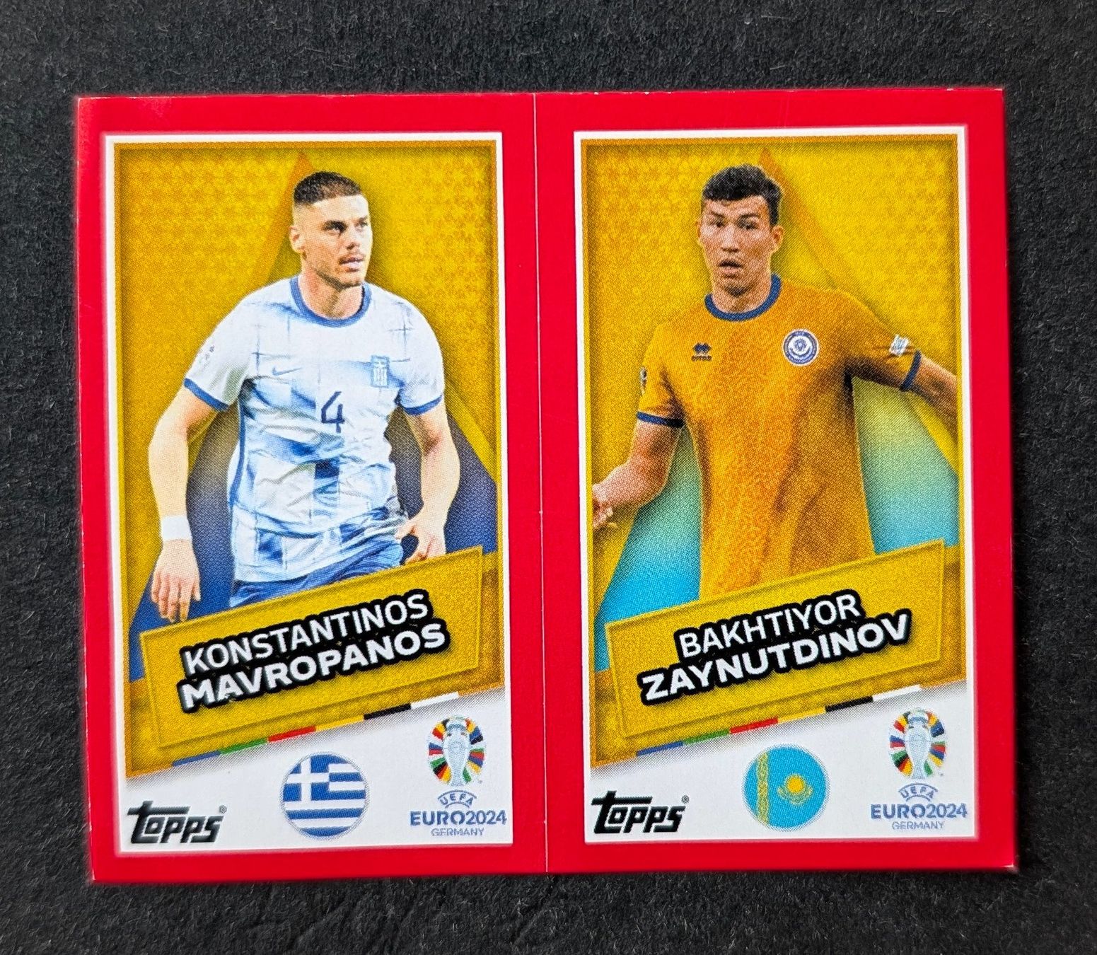 Topps Carte collezionabili: Topps EM 2024--KAZ SP/GRE SP – Nuovo e nell'imballaggio originale da Hittnau venduto da stamps_and_coins