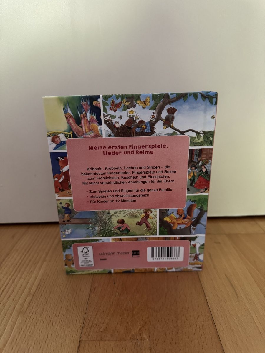 Libri: Meine ersten Fingerspiele – Usato da zürich venduto da fufinini4 2