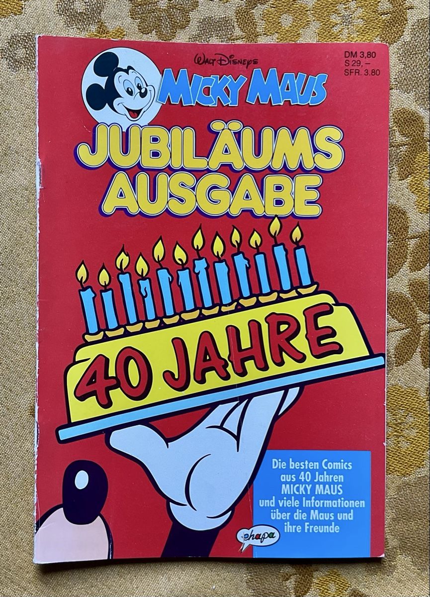 Fumetti: Micky Maus Jubiläums Ausgabe von 1991 – Usato da Endingen venduto da nathan05