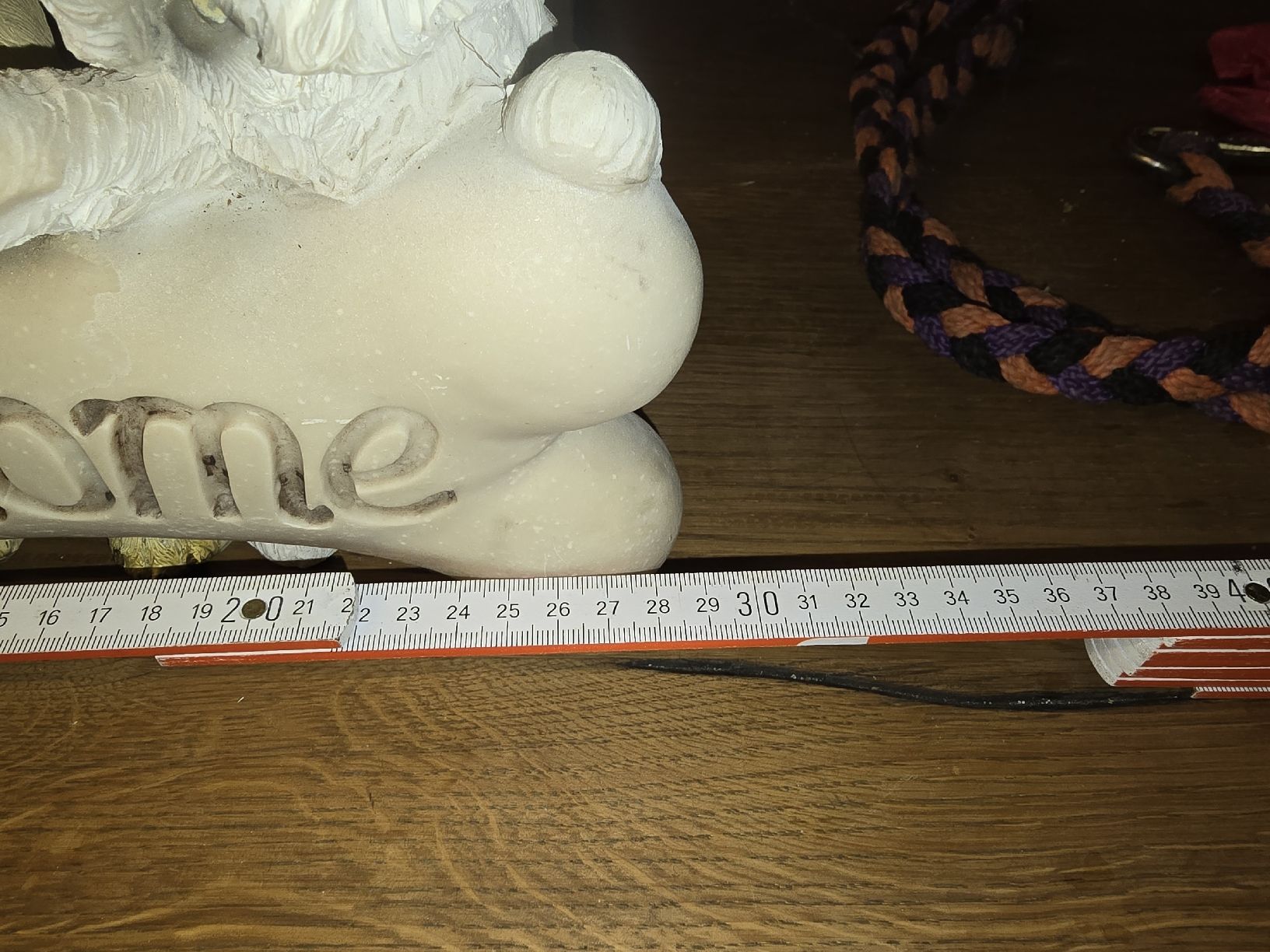 Statuette: Hunde-Deko "Welcome" Tierfiguren (D) – Usato da Rorschach venduto da TimelessTrading 2
