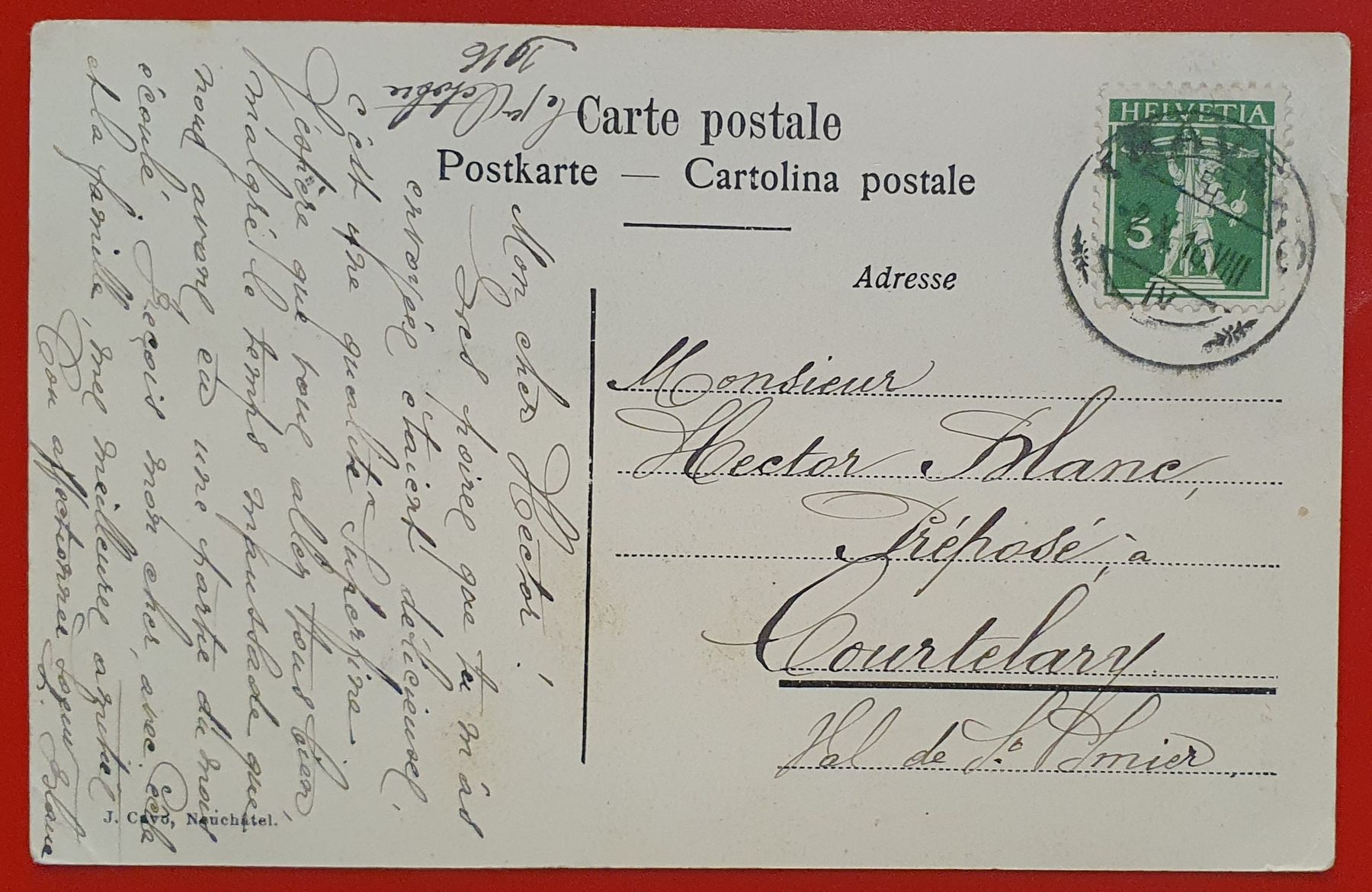 Cartes postales: Travers 1916 – D'occasion à Kreuzlingen par Rschweiz1 1