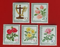 PRO JUVENTUTE SATZ 281 - 285 1982** POSTFRISCH