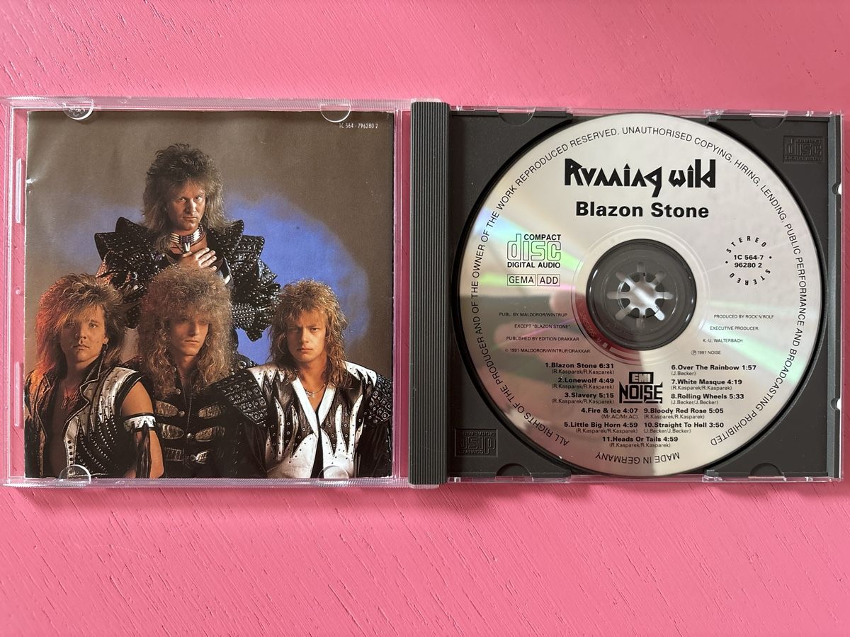 CD: Running Wild - Blazon Stone – Usato da Lützelflüh-Goldbach venduto da Deiv4 2