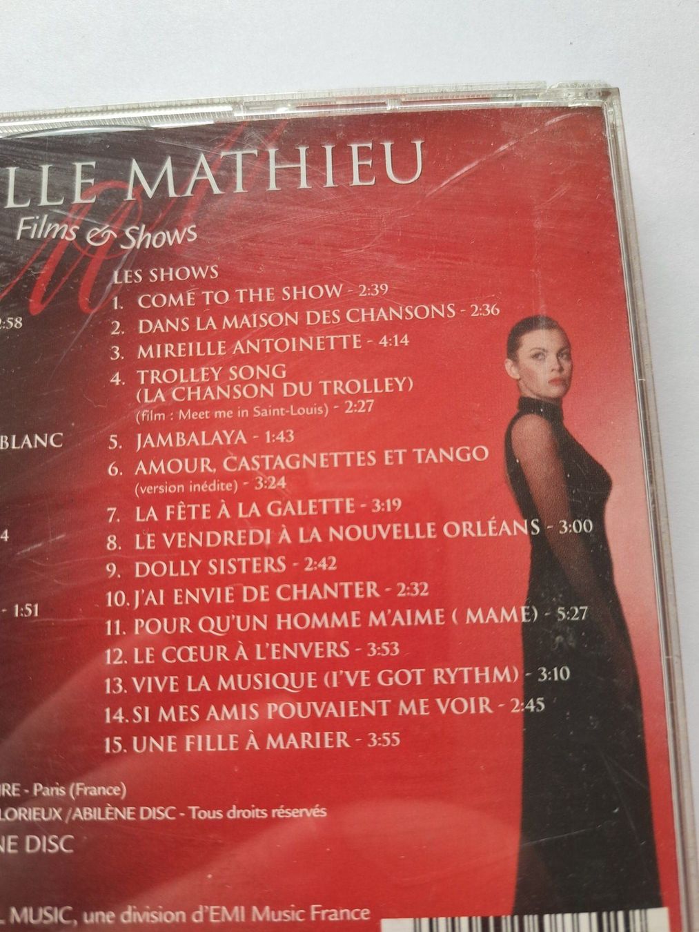 CD: Cd MIreille Mathieu - Films & Shows 2 CDs – Usato da Pully venduto da bro_n52j 3