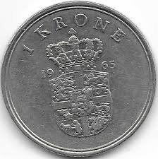 Tutti le monete: 1 Krone Dänemark 1965 – Usato da Kriens venduto da TSCH1