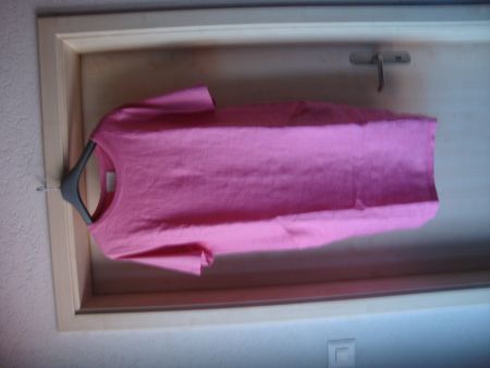 OUI Damenkleid pink Grösse 42 Leinenmix NEU