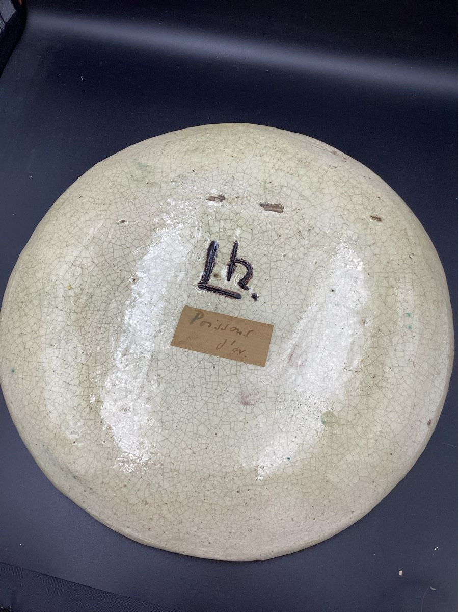 Servierplatten: Plat céramique Lucette Hafner – Gebraucht aus Agiez von Beve15 1
