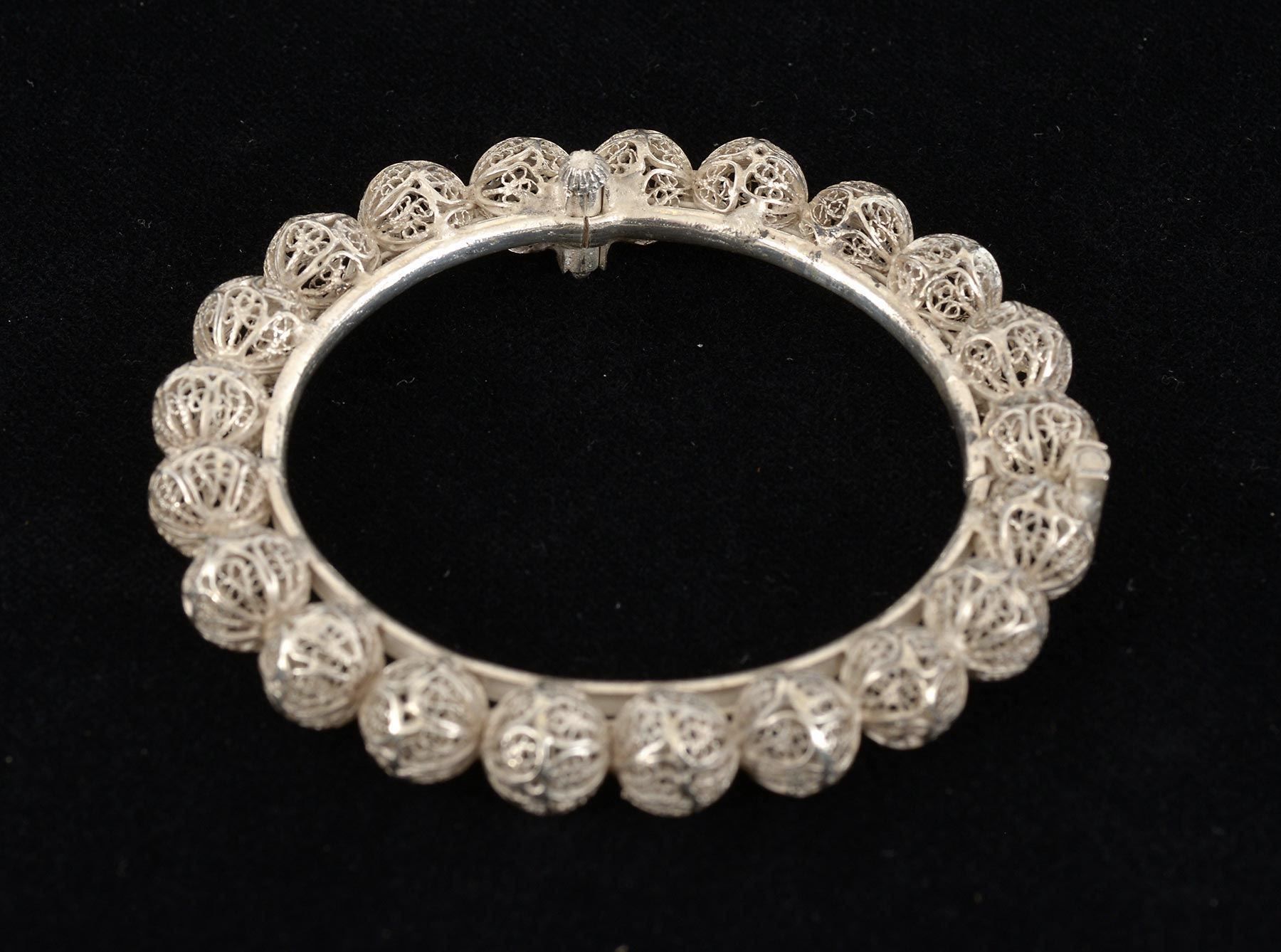 Bracciali & Braccialetti: Ethno Schmuck: Silber Armreif,  Indien, ex. Sammlung – Usato da Bern venduto da chamunda 1