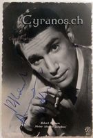Robert Hossein (1927-2020) Schauspieler - Autogramm