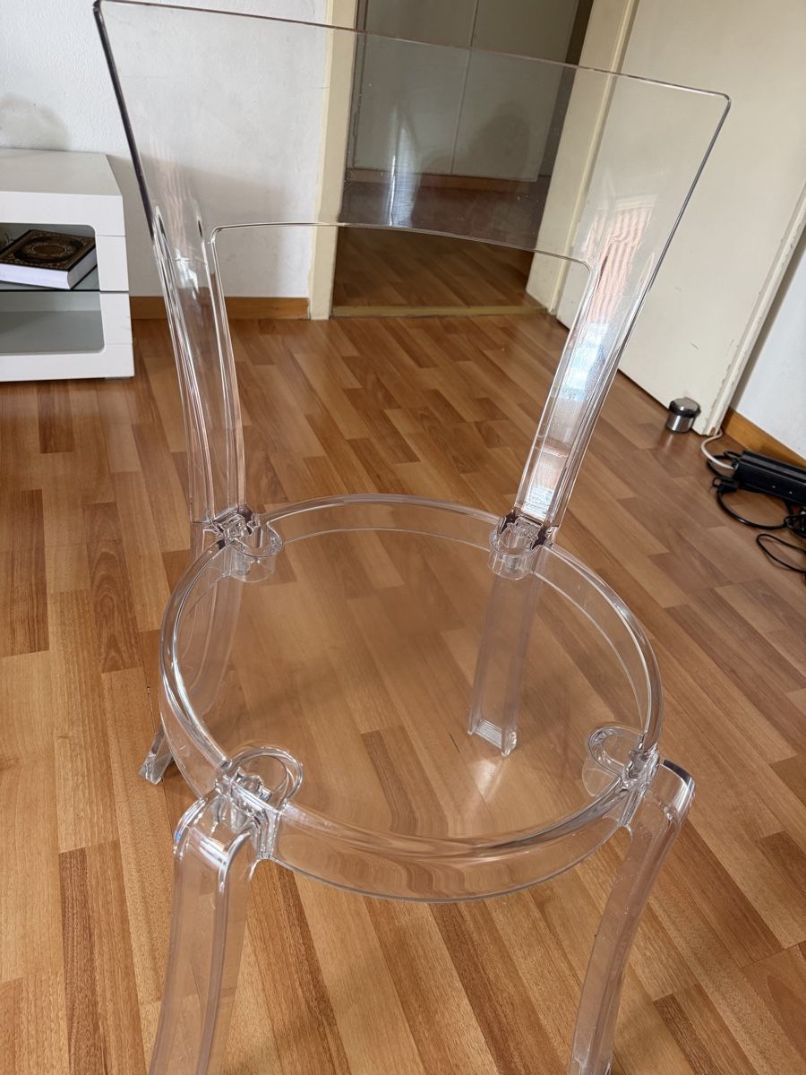 Ikea Chaises: Transparent Stein Stuhl von Ikea  – Neuf (Voir description) à Arbon par lea_h6r7 1