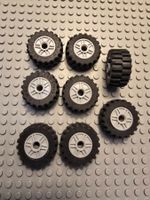 Lego 8x Räder 30.4x14 mit Geländeprofil