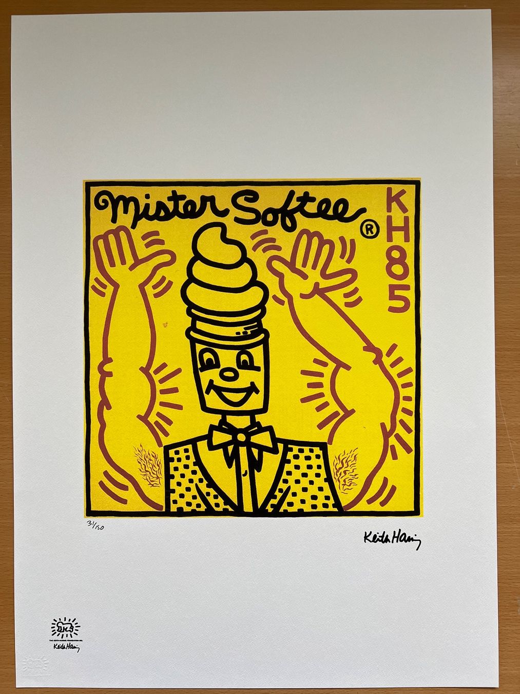 Dipinti: Keith Haring « Mister Softee » 31/150 – Nuovo (secondo la descrizione) da Basel venduto da La.Bonne.affaire 1