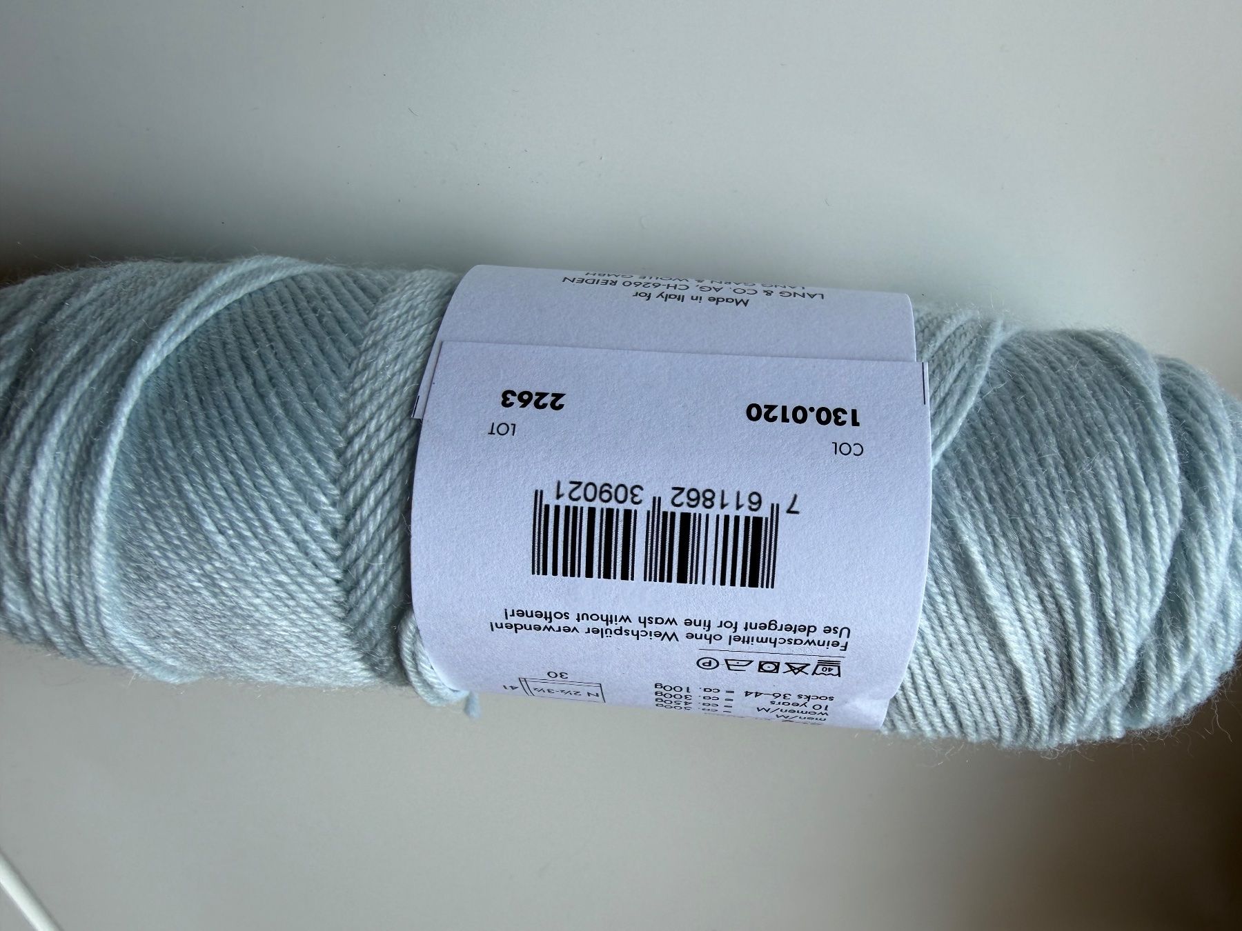 Lang Yarns Wolle: 1 Knäuel Jawoll Silk Langyarns – Neu und originalverpackt aus Büsserach von bor_s88m 1